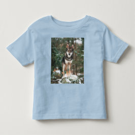 Wolfdog Småbarn T-Shirt
