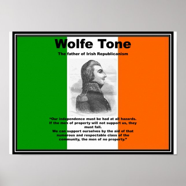 Wolfe Tone Poster (Framsidan)