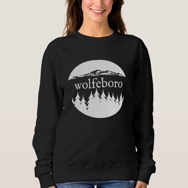 Wolfeboro Nh Sjö Winnipesaukee Vacation Souvenir T Shirt (Framsida)