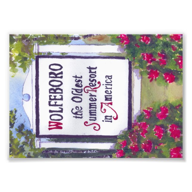 Wolfeboro Photographic Print Fototryck (Framsidan)