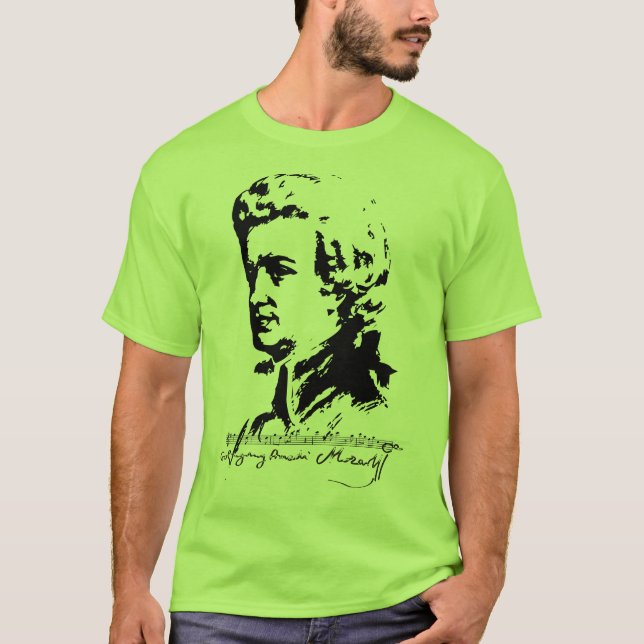 WOLFGANG AMADEAUS MOZART TEE (Framsida)
