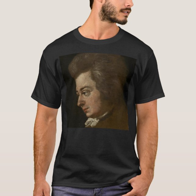 Wolfgang Amadeus Mozart (1756-1791) från Joseph Jo T Shirt (Framsida)