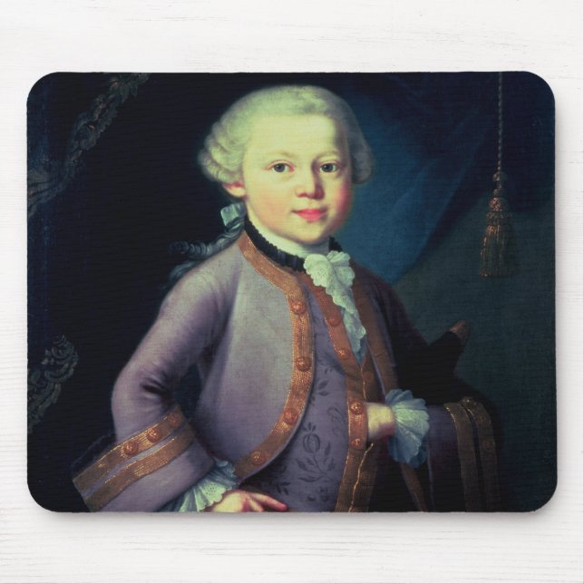 Wolfgang Amadeus Mozart 1763 Musmatta (Framsidan)