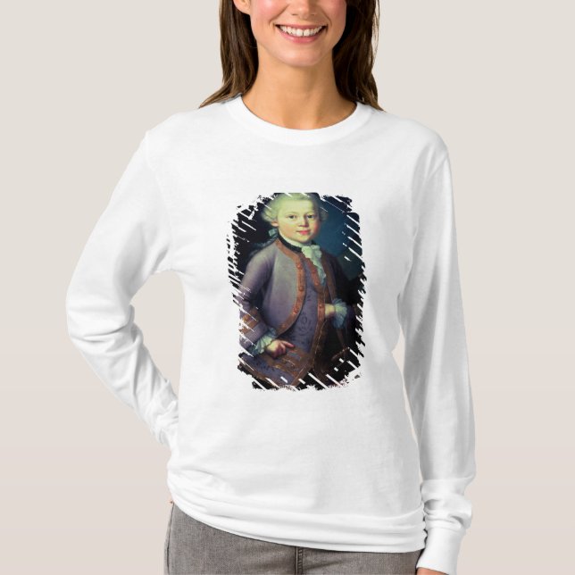 Wolfgang Amadeus Mozart 1763 T Shirt (Framsida)