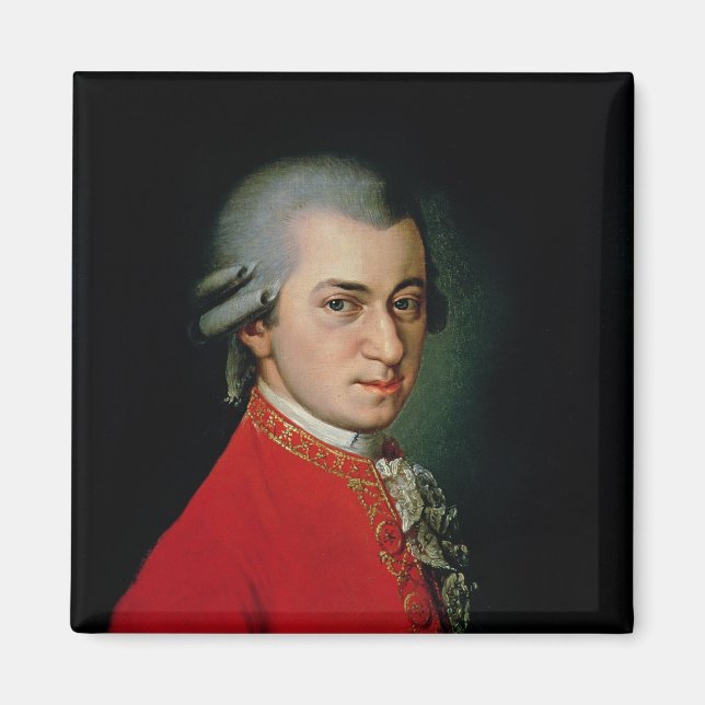 Wolfgang Amadeus Mozart, 1818 Magnet (Framsidan)