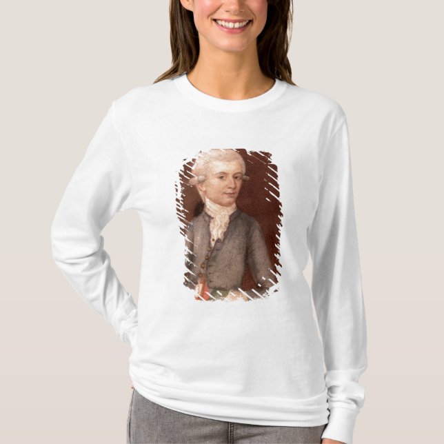 Wolfgang Amadeus Mozart c.1780 Tee (Framsida)
