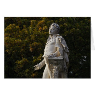 Wolfgang Amadeus Mozart Hälsningskort