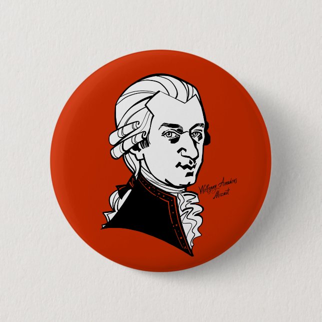 Wolfgang Amadeus Mozart Knapp (Framsida)