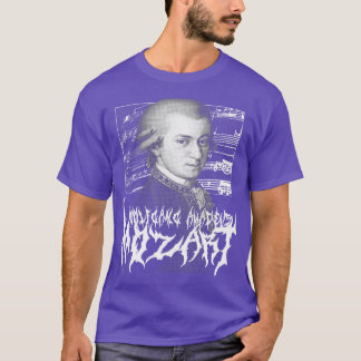 Wolfgang Amadeus Mozart Metall T Shirt