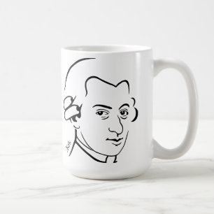 Wolfgang Amadeus Mozart mugg
