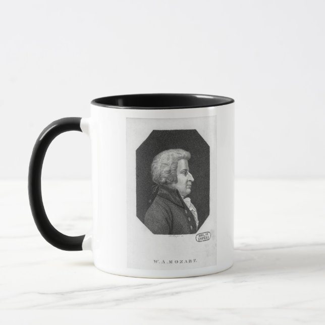Wolfgang Amadeus Mozart Mugg (Vänster)