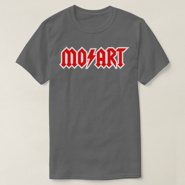 Wolfgang Amadeus Mozart musik Classic Music Hard T Shirt (Design framsida)