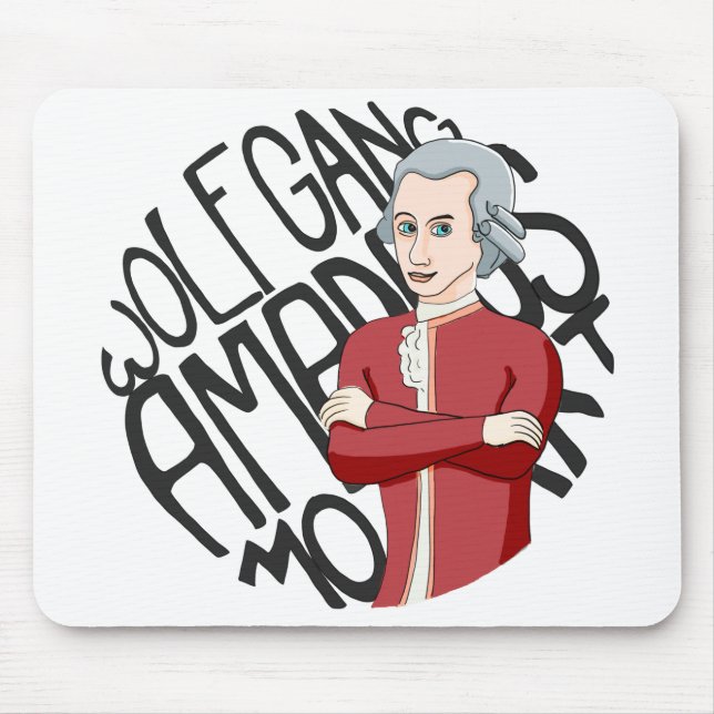 Wolfgang Amadeus Mozart Musmatta (Framsidan)