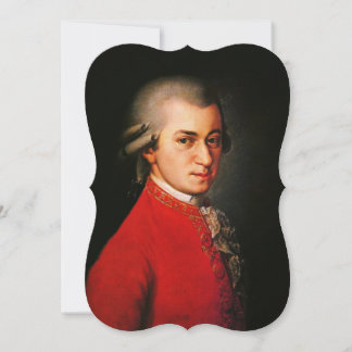 Wolfgang Amadeus Mozart porträtt