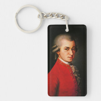 Wolfgang Amadeus Mozart porträtt Nyckelring