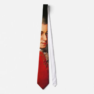 Wolfgang Amadeus Mozart porträtt Slips