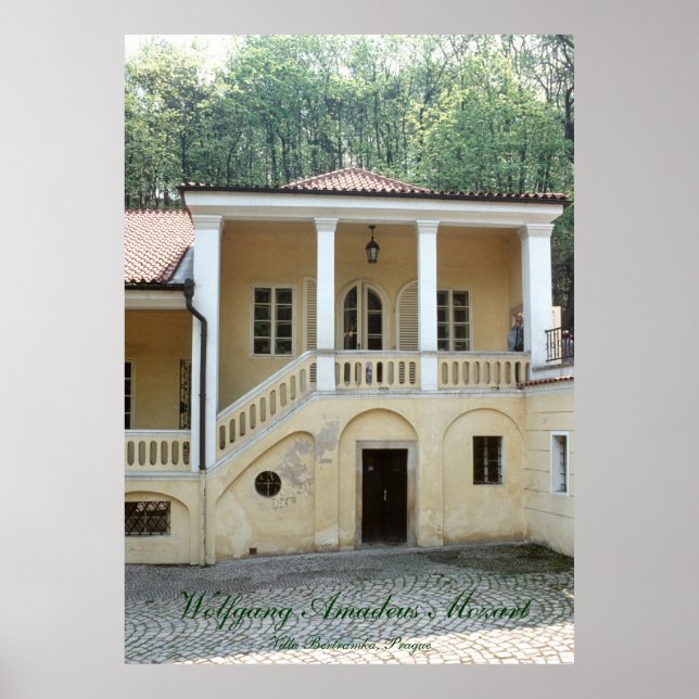 Wolfgang Amadeus Mozart Poster (Framsidan)