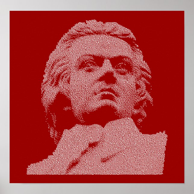Wolfgang Amadeus Mozart Poster (Framsidan)