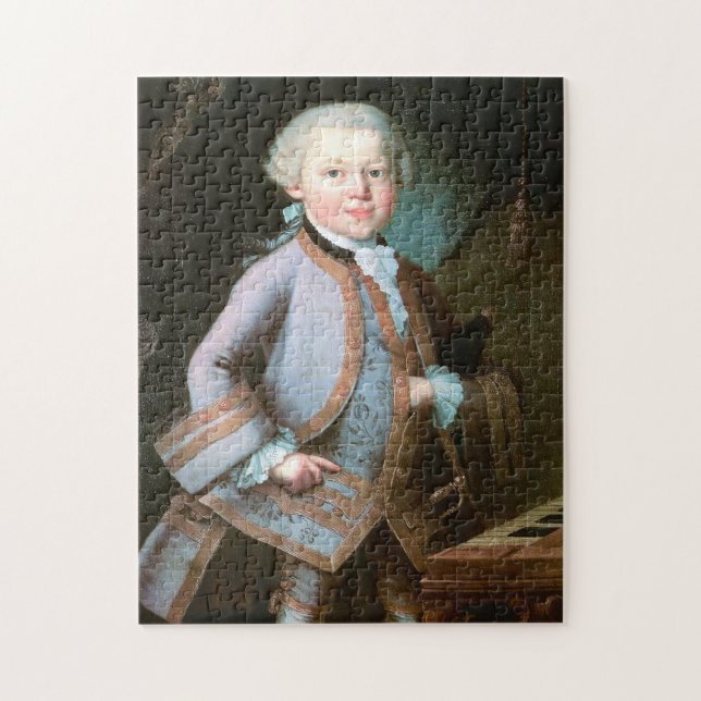 Wolfgang Amadeus Mozart Pussel (Vertikal)