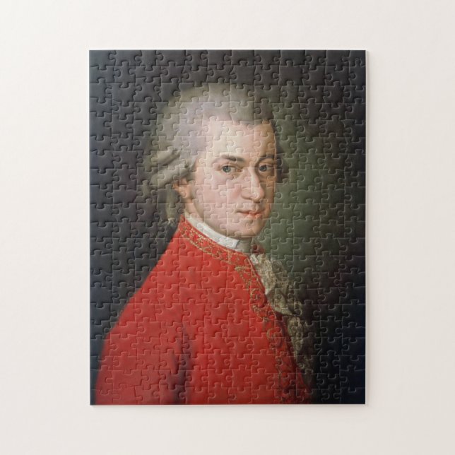 Wolfgang Amadeus Mozart Pussel (Vertikal)