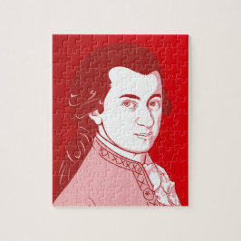 Wolfgang Amadeus Mozart Puzzle Pussel