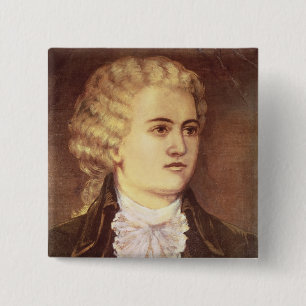 Wolfgang Amadeus Mozart under hans stag Knapp