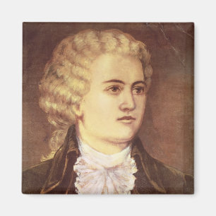 Wolfgang Amadeus Mozart under hans stag Magnet