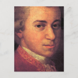 Wolfgang Amadeus Mozart Vykort