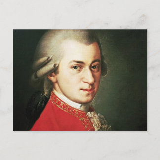 Wolfgang Amadeus Mozart Vykort