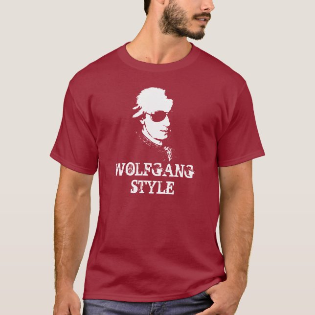 Wolfgang stilt-skjorta t-shirt (Framsida)