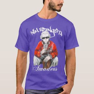 Wolfgangsta Amadeus vit skrift T Shirt