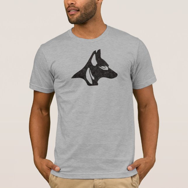 wolfhead t-shirt (Framsida)