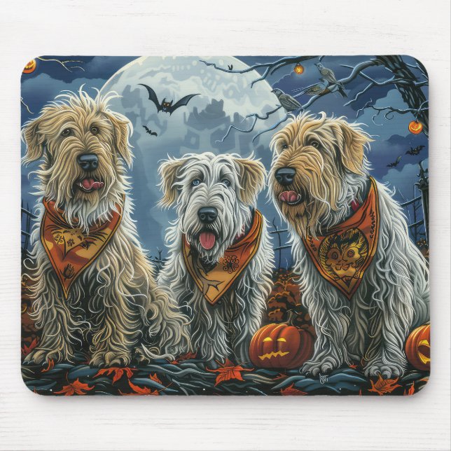 Wolfhound Halloween Spooky Musmatta (Framsidan)