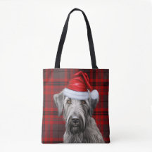 Wolfhound Jul Hund Röd Säsongsrandig