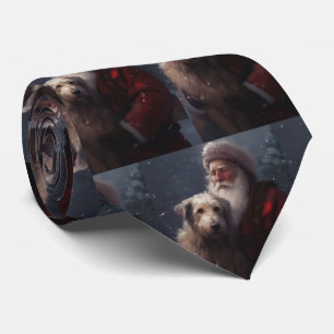 Wolfhound med Jultomten julafton Slips