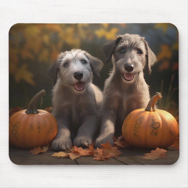 Wolfhound Puppy Autumn Delight Pumpkin Musmatta (Framsidan)