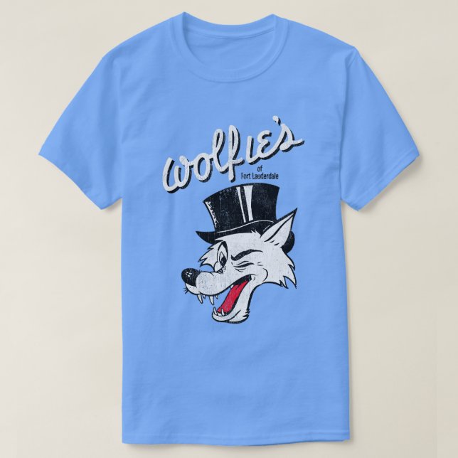 WolfieS Middag TShirt T Shirt (Design framsida)
