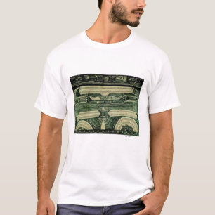 Wölfli "Petrol" konst Tee Shirt