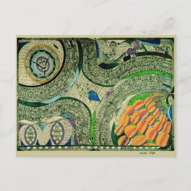 Wölfli "Saint Mary Castle" Fine Art Vykort (Framsida)