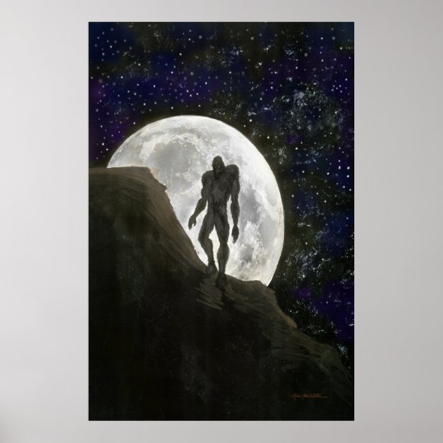 Wolfman Full Moon Poster (Framsidan)