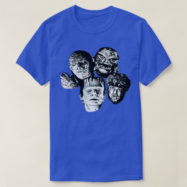 Wolfman The Mummy GillMan T Shirt (Design framsida)