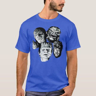 Wolfman The Mummy GillMan T Shirt
