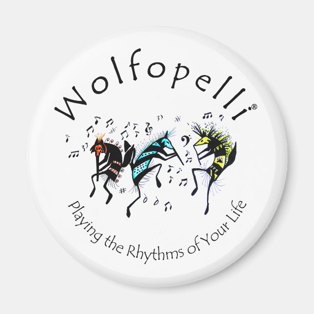 Wolfopelli 10 magnet (Framsidan)