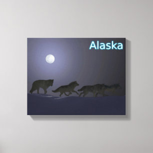 Wolfpack - Alaska Canvastryck