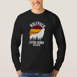 Wolfpack Lifetime Member Brorson Wolf Familj Match T Shirt