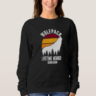 Wolfpack Lifetime Member Gudson Wolf Familj Matchi T Shirt