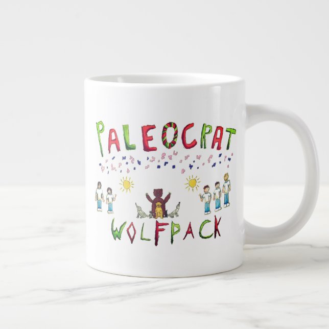 Wolfpack Mugg Jumbo Mugg (Höger)