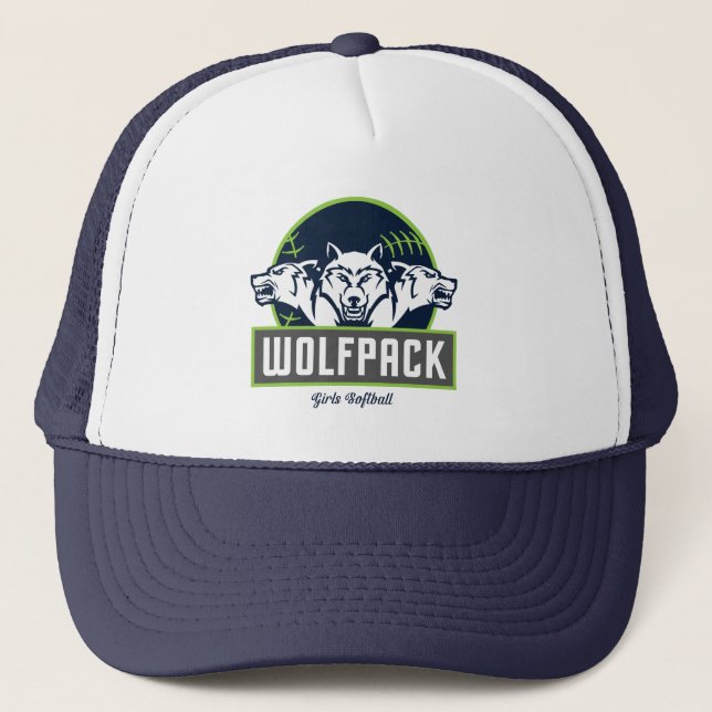 WolfPack SnapBacktruckerkeps Truckerkeps (Framsida)