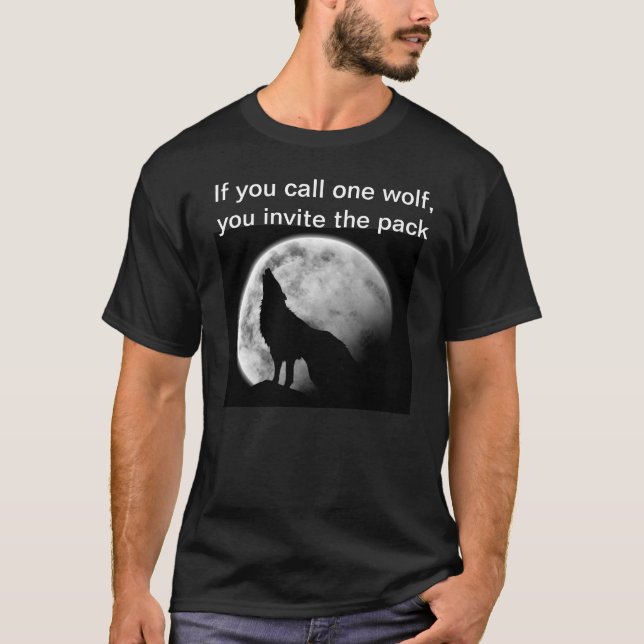 Wolfpack T Shirt (Framsida)