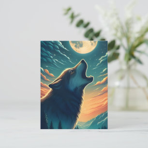 Wolfs Night Sång Vykort